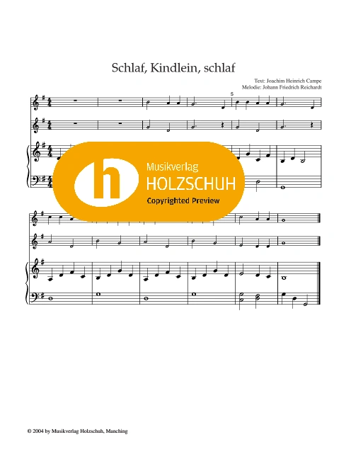 Schlaf, Kindlein, schlaf